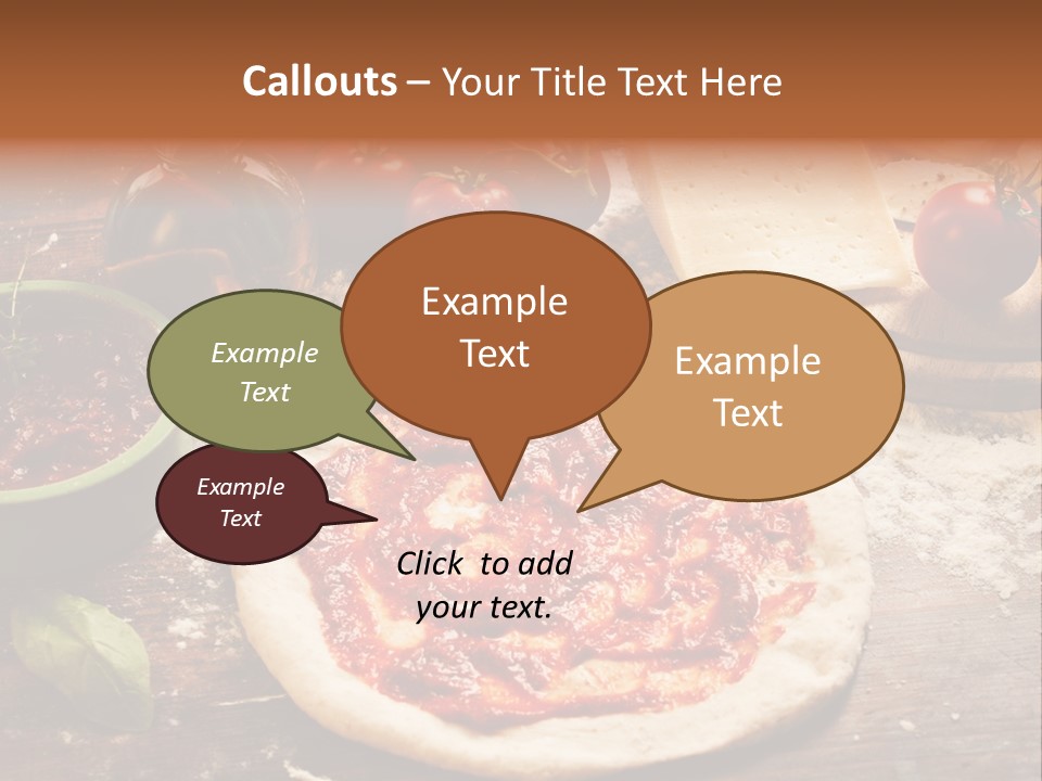 Belag Gesund Teigkugel PowerPoint Template