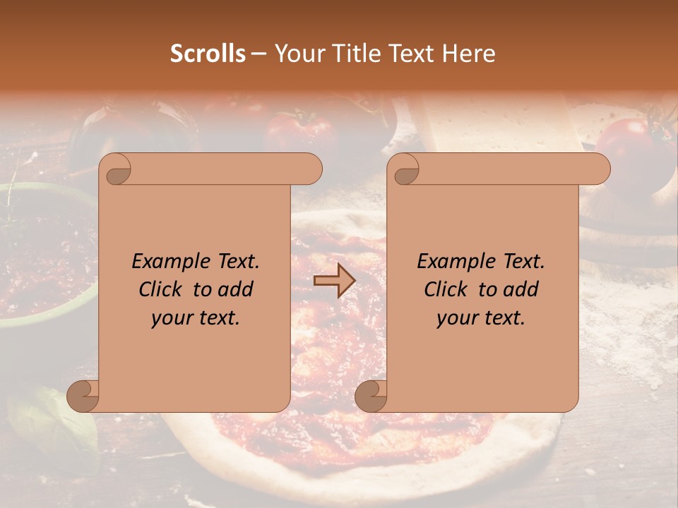 Belag Gesund Teigkugel PowerPoint Template