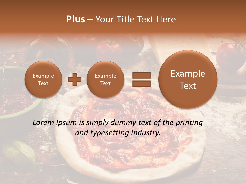 Belag Gesund Teigkugel PowerPoint Template