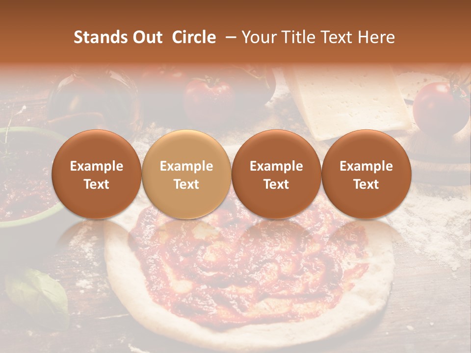 Belag Gesund Teigkugel PowerPoint Template