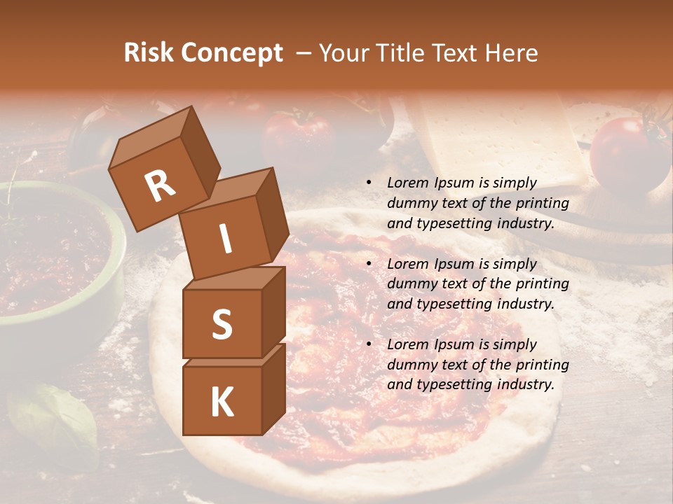 Belag Gesund Teigkugel PowerPoint Template