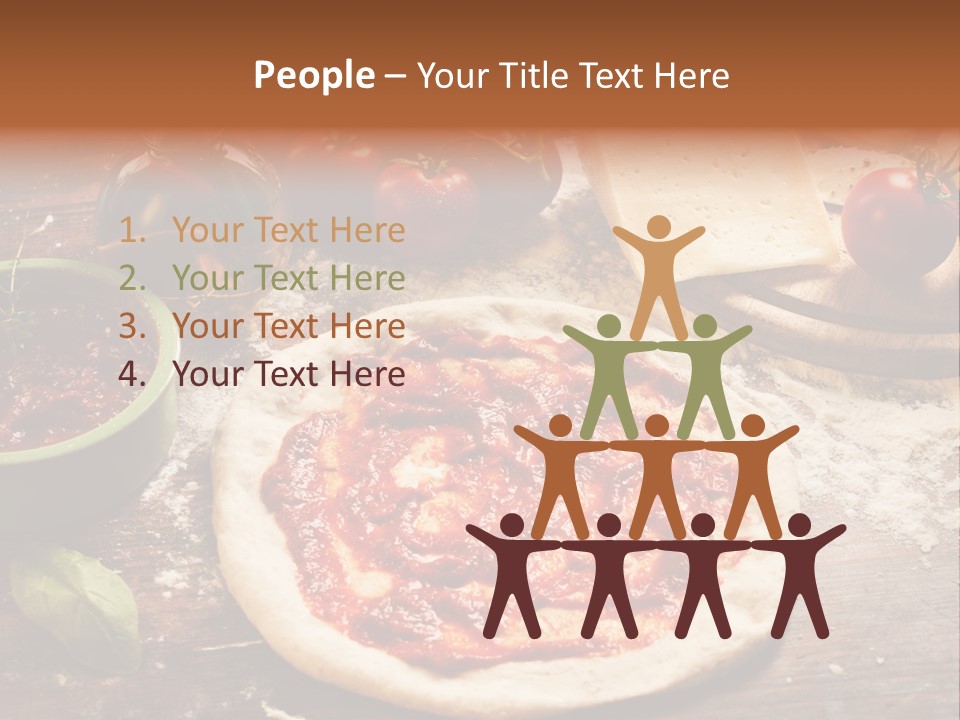 Belag Gesund Teigkugel PowerPoint Template