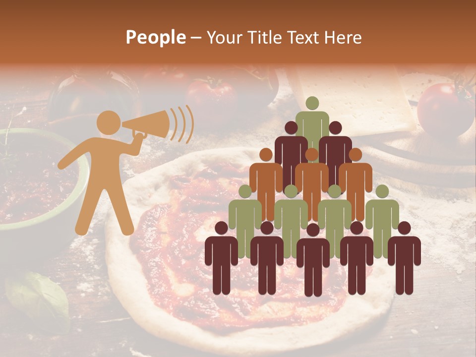 Belag Gesund Teigkugel PowerPoint Template