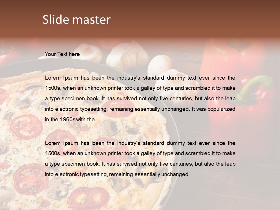 Tomate Selbermachen Gemuese PowerPoint Template