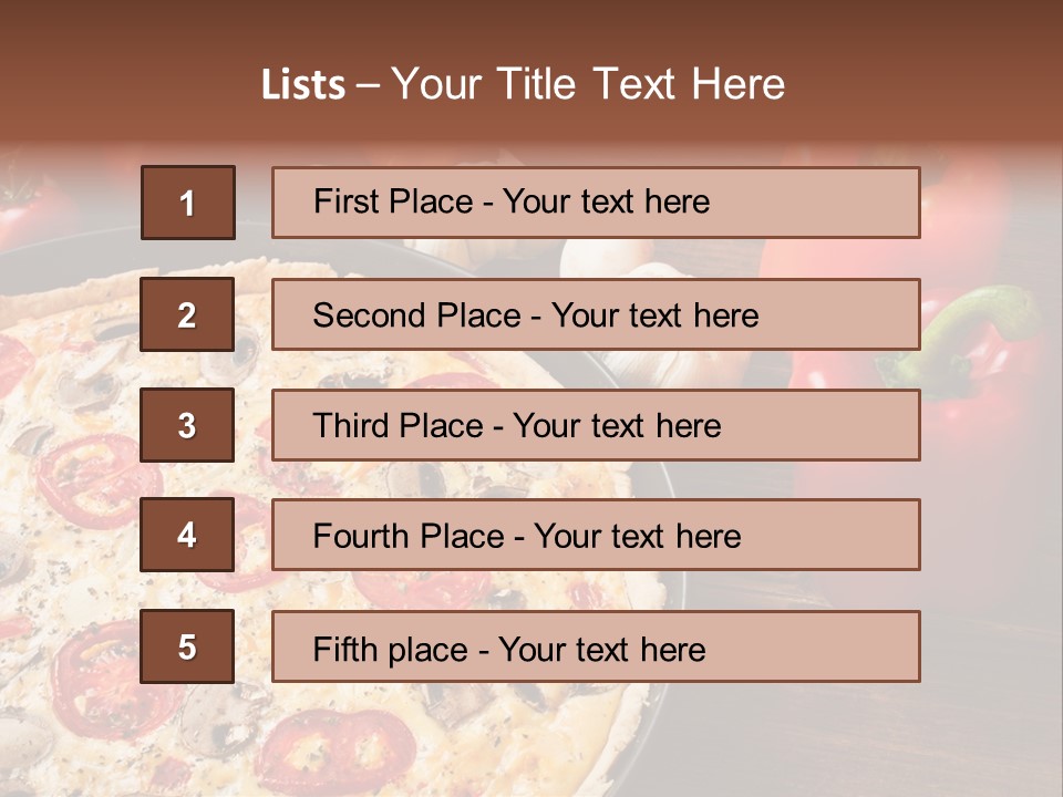 Tomate Selbermachen Gemuese PowerPoint Template