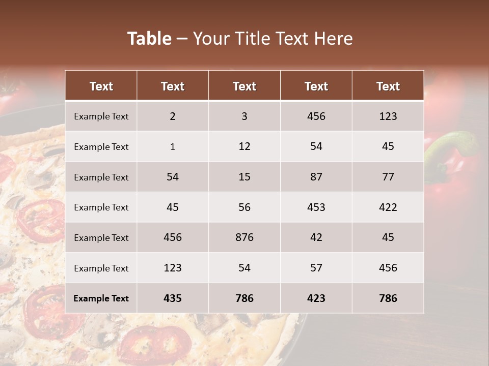 Tomate Selbermachen Gemuese PowerPoint Template