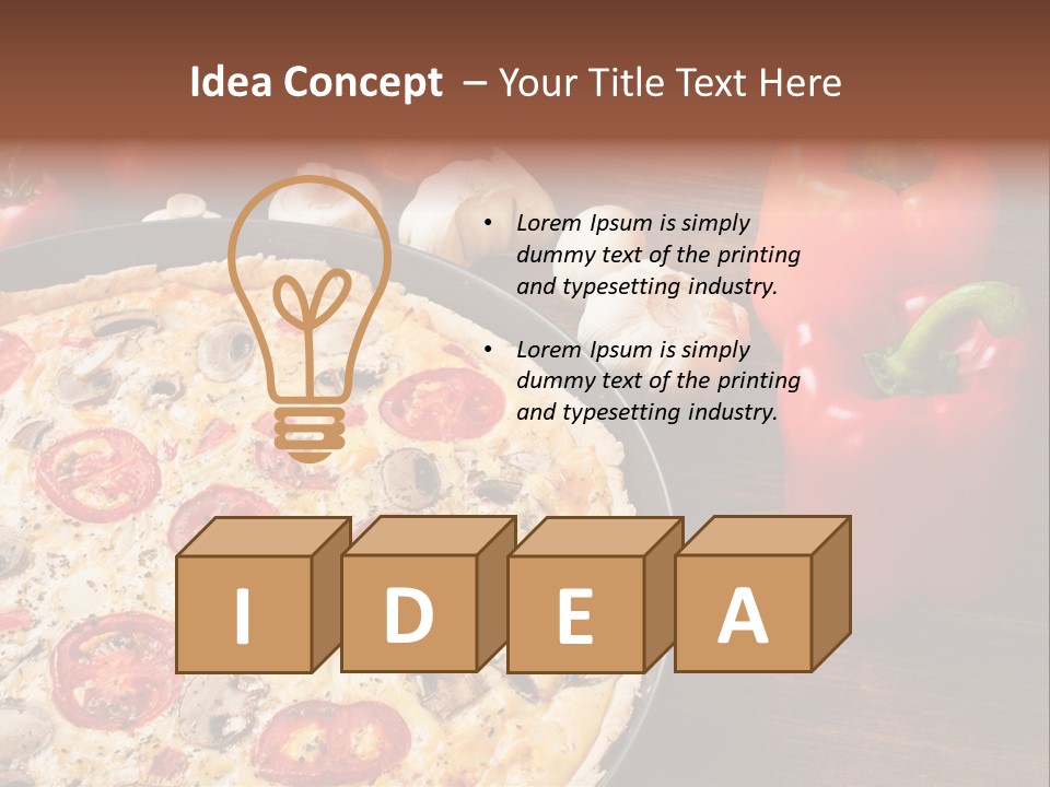 Tomate Selbermachen Gemuese PowerPoint Template