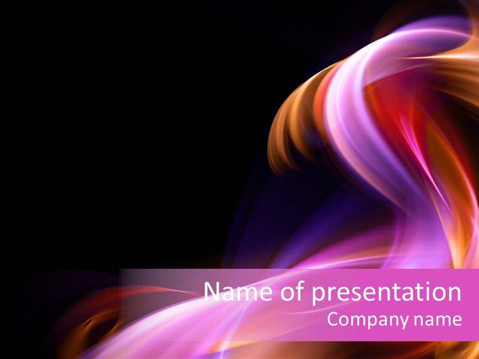 Dirty Color Ideas PowerPoint Template