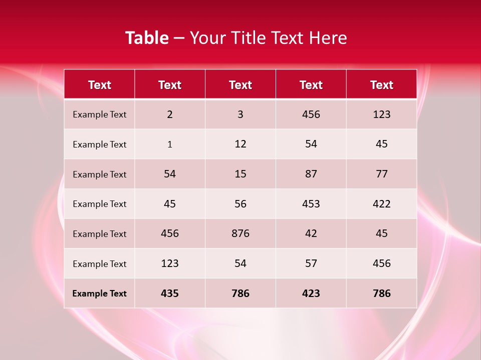 Water Music Wallpaper PowerPoint Template