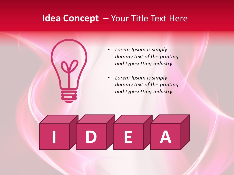 Water Music Wallpaper PowerPoint Template