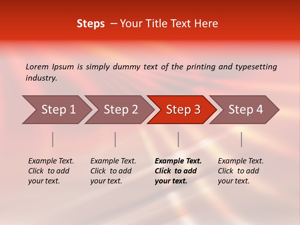 Art Abstraction Flow PowerPoint Template