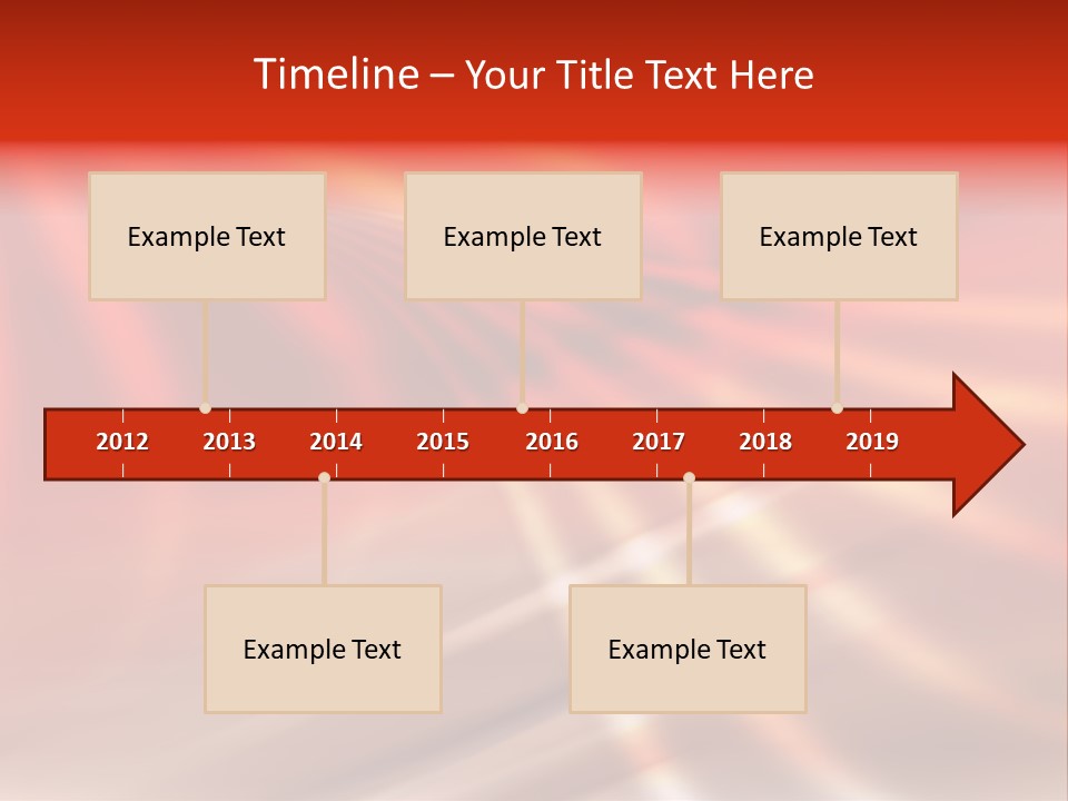 Art Abstraction Flow PowerPoint Template