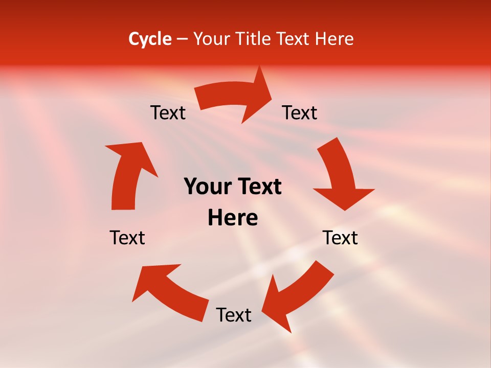 Art Abstraction Flow PowerPoint Template