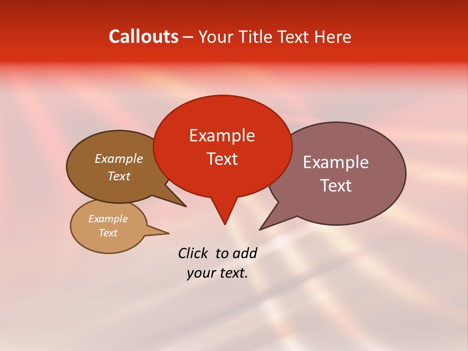 Art Abstraction Flow PowerPoint Template