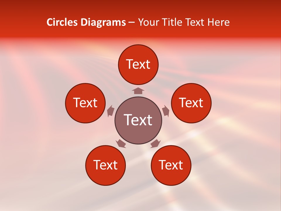 Art Abstraction Flow PowerPoint Template