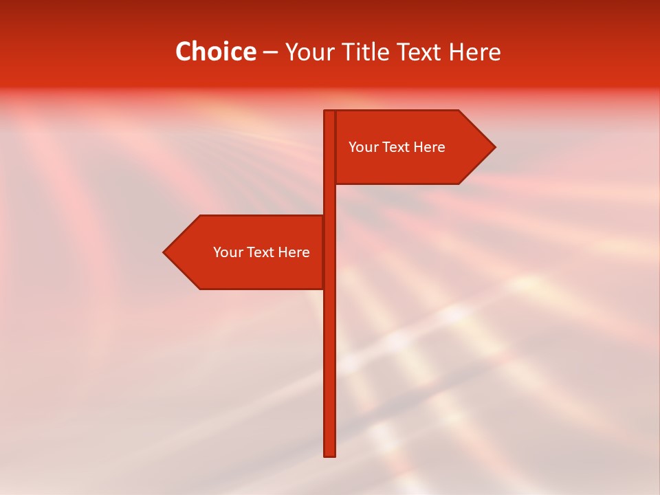 Art Abstraction Flow PowerPoint Template