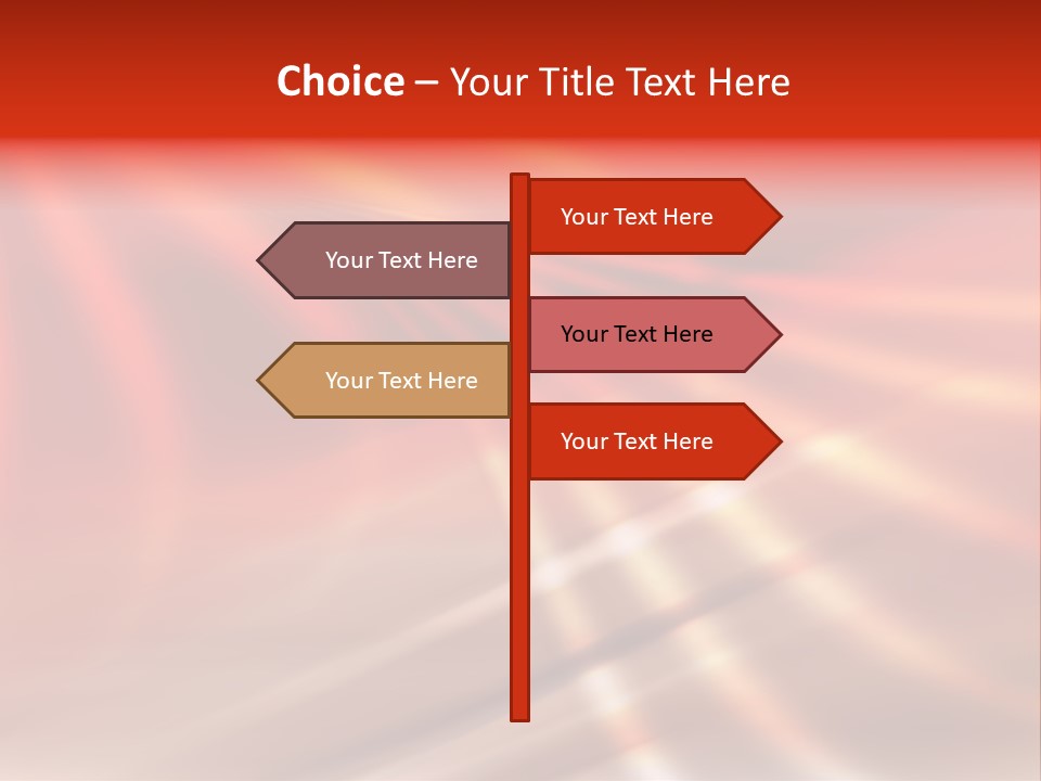 Art Abstraction Flow PowerPoint Template