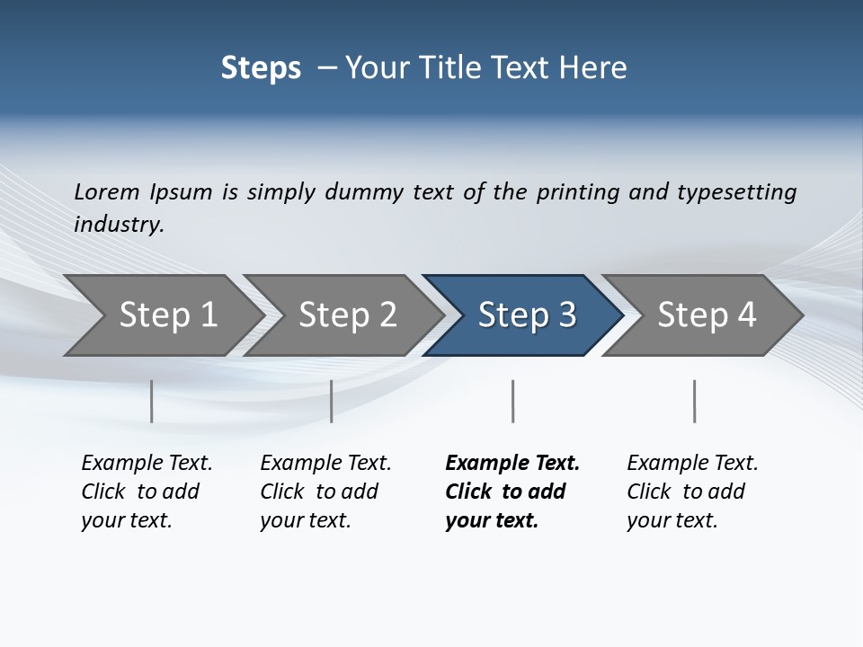 Site Moderne Illustration PowerPoint Template