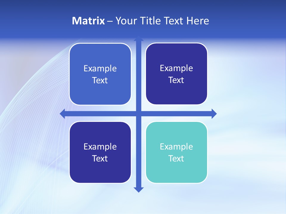 Wave Digitally Cold PowerPoint Template