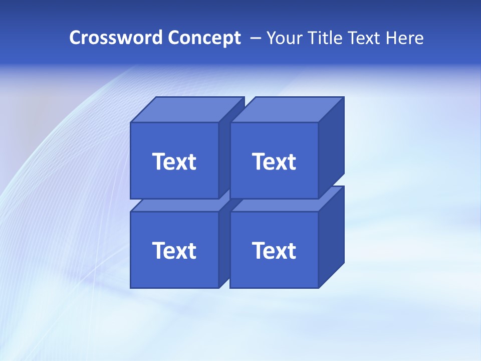 Wave Digitally Cold PowerPoint Template
