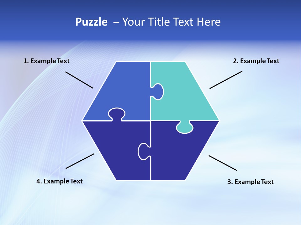 Wave Digitally Cold PowerPoint Template