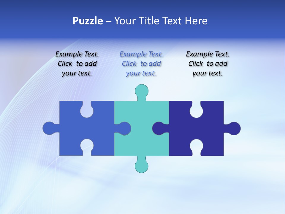 Wave Digitally Cold PowerPoint Template