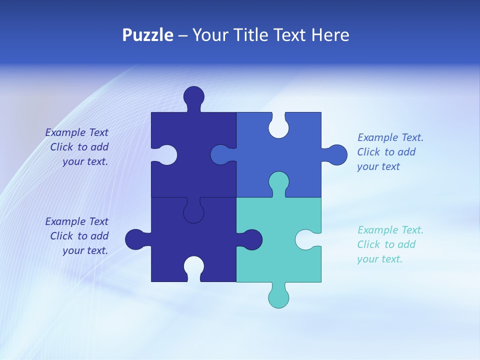 Wave Digitally Cold PowerPoint Template