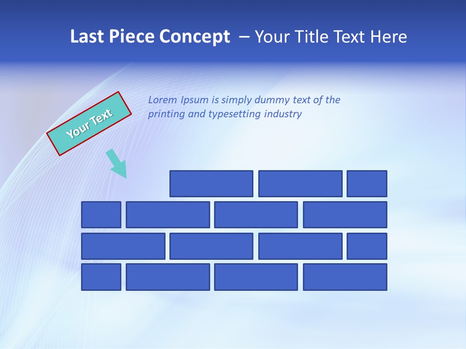 Wave Digitally Cold PowerPoint Template