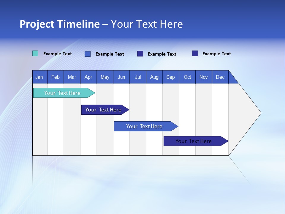 Wave Digitally Cold PowerPoint Template