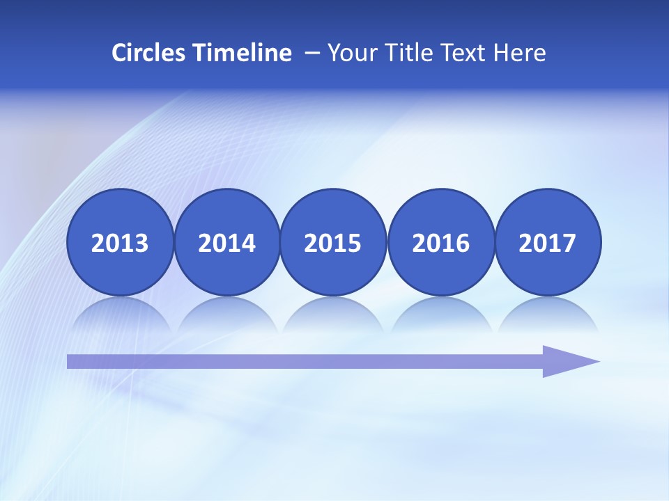 Wave Digitally Cold PowerPoint Template