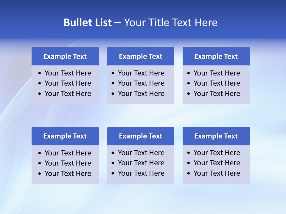 Wave Digitally Cold PowerPoint Template