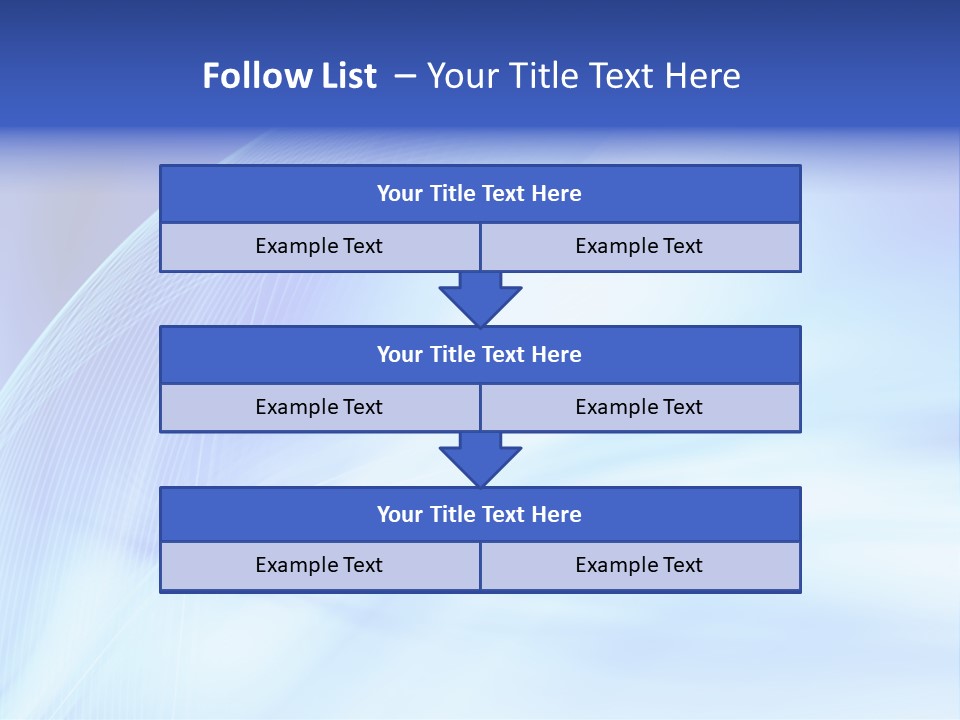 Wave Digitally Cold PowerPoint Template