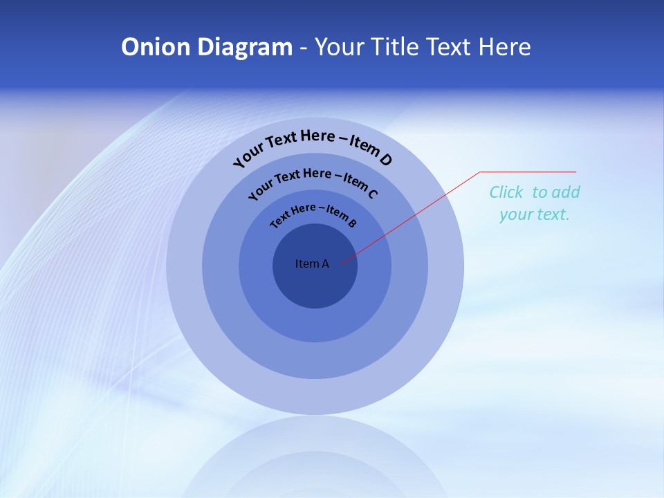 Wave Digitally Cold PowerPoint Template