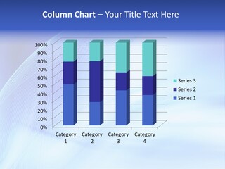 Wave Digitally Cold PowerPoint Template