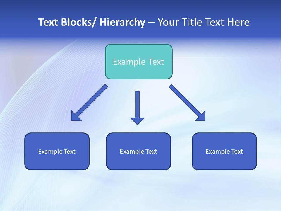 Wave Digitally Cold PowerPoint Template