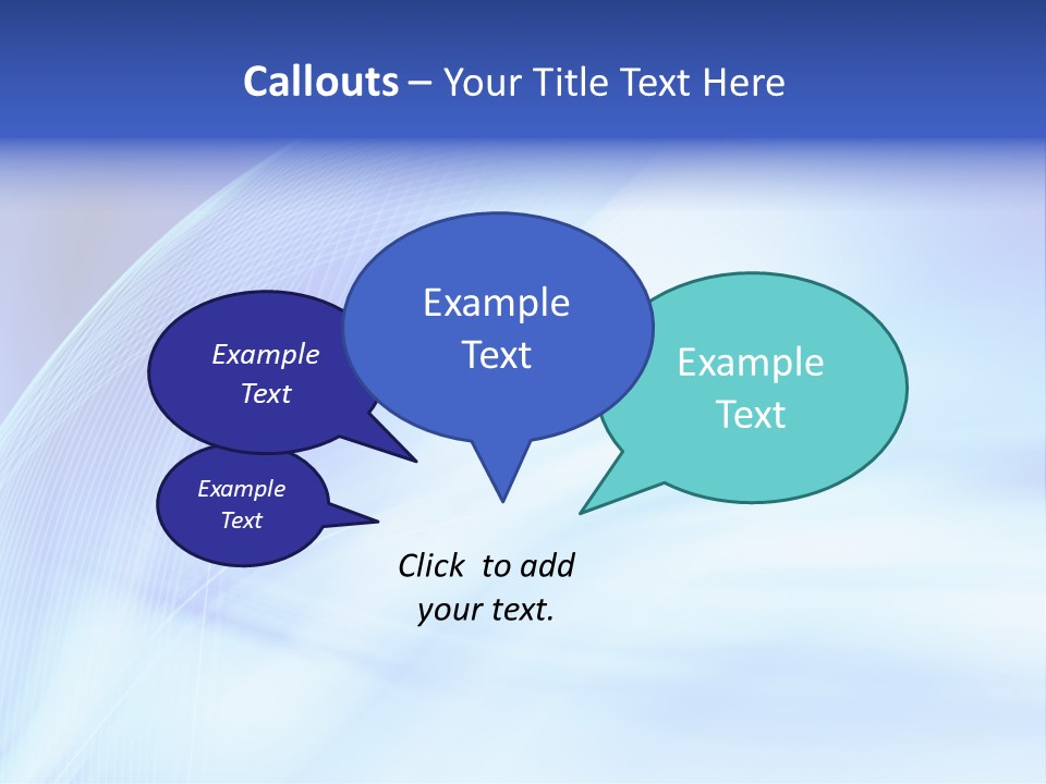 Wave Digitally Cold PowerPoint Template
