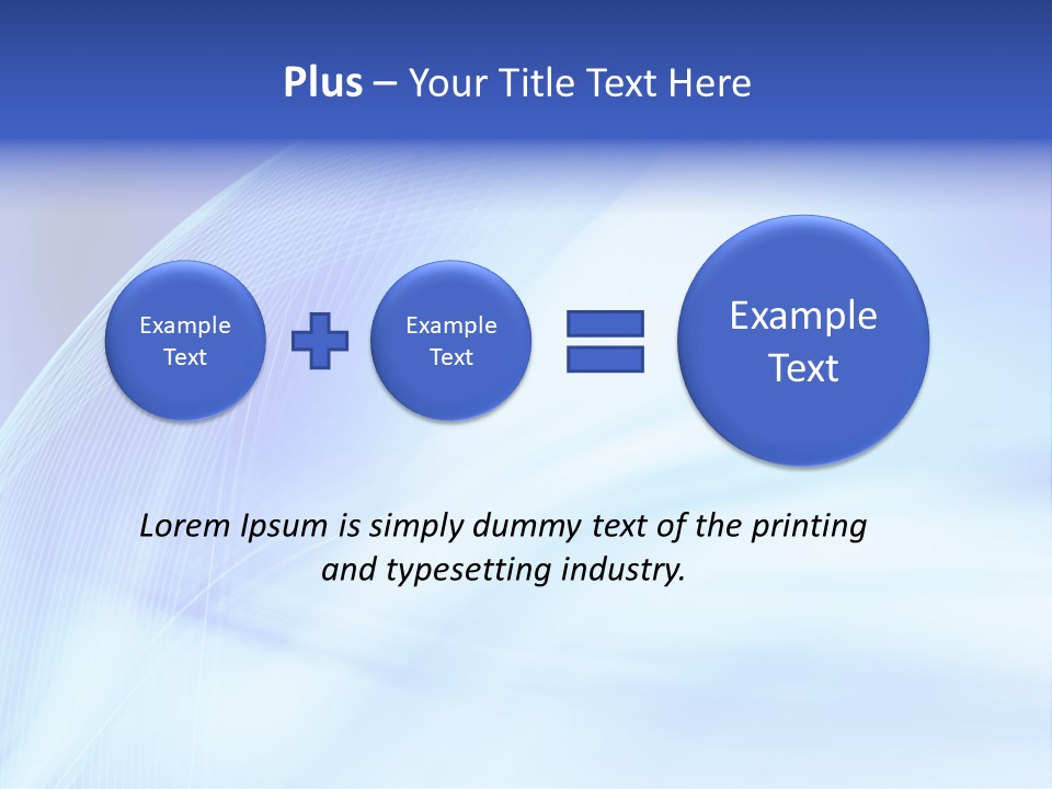 Wave Digitally Cold PowerPoint Template