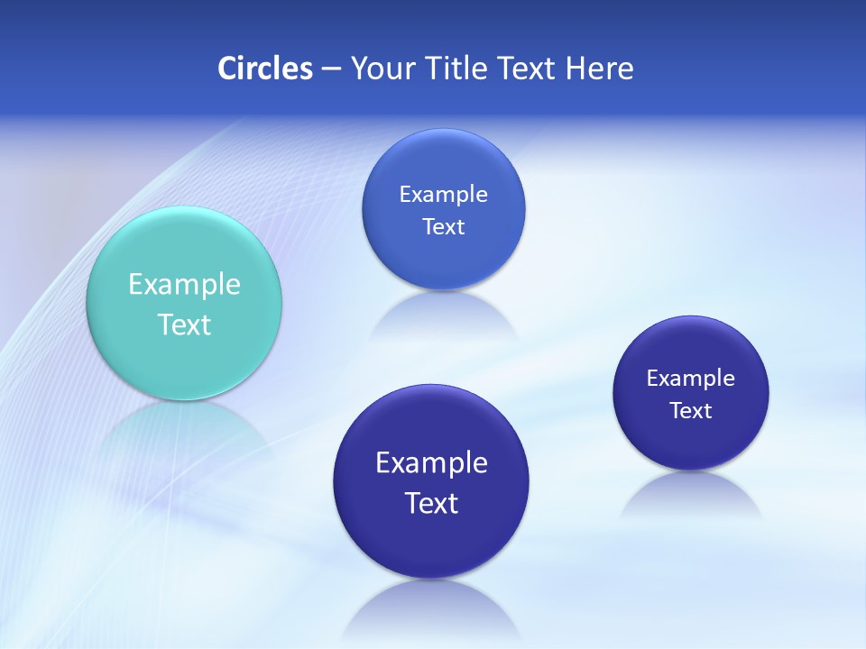 Wave Digitally Cold PowerPoint Template