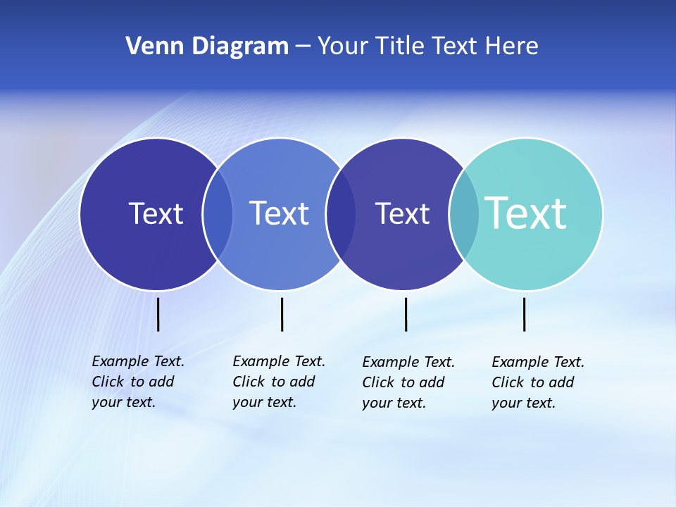 Wave Digitally Cold PowerPoint Template