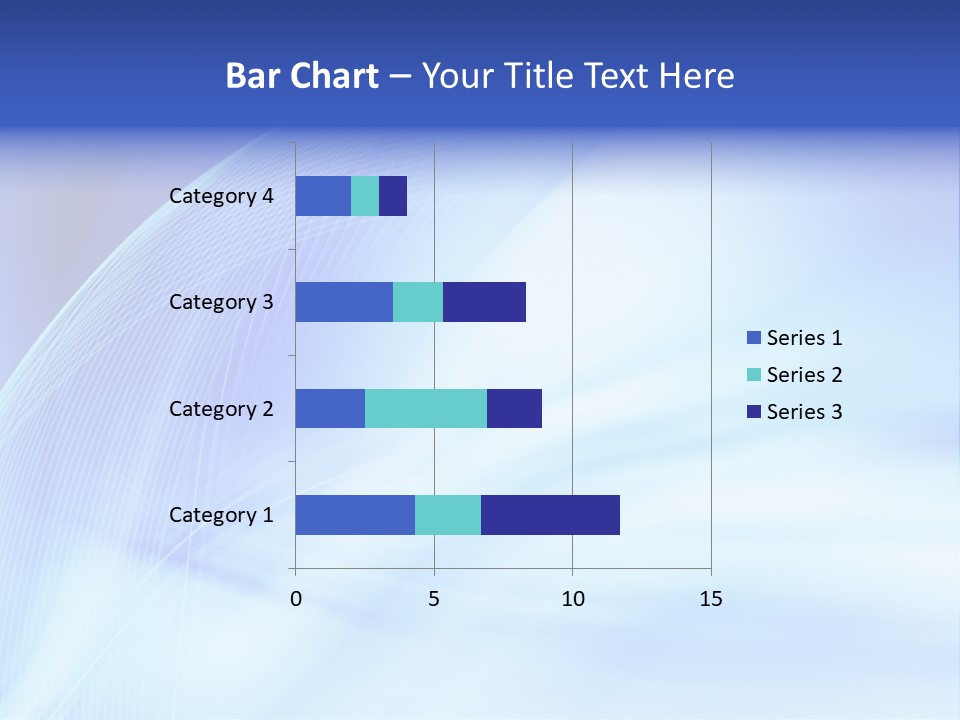 Wave Digitally Cold PowerPoint Template