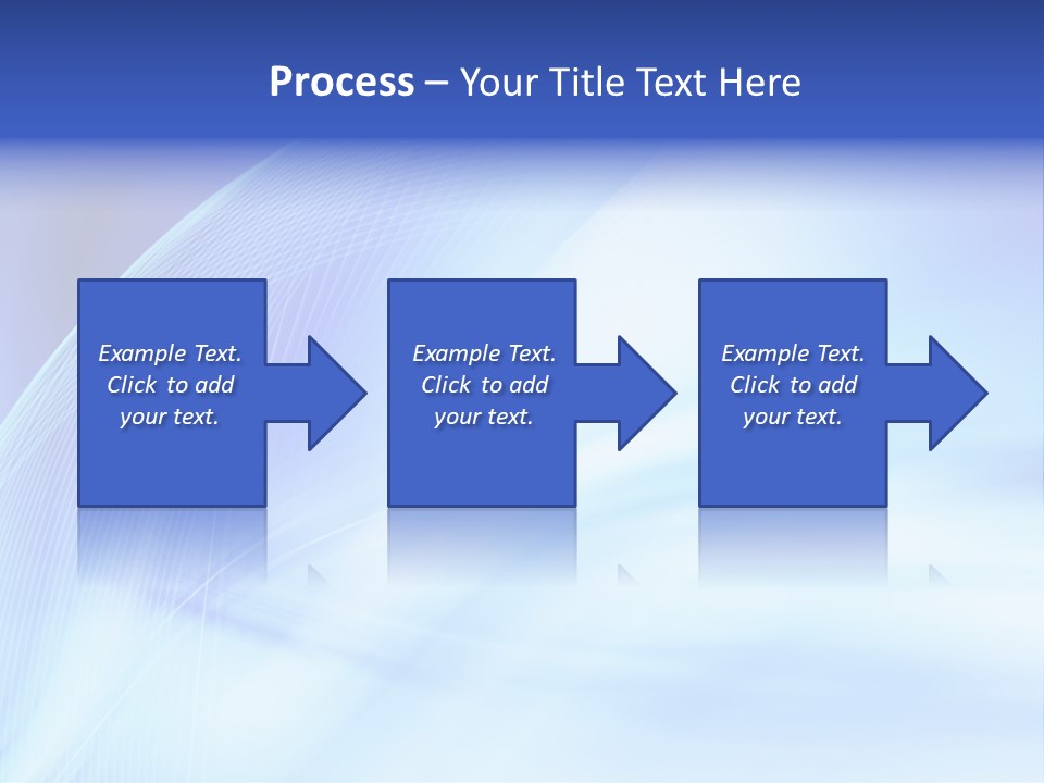 Wave Digitally Cold PowerPoint Template