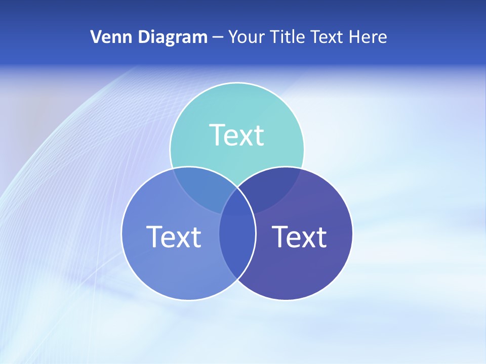 Wave Digitally Cold PowerPoint Template