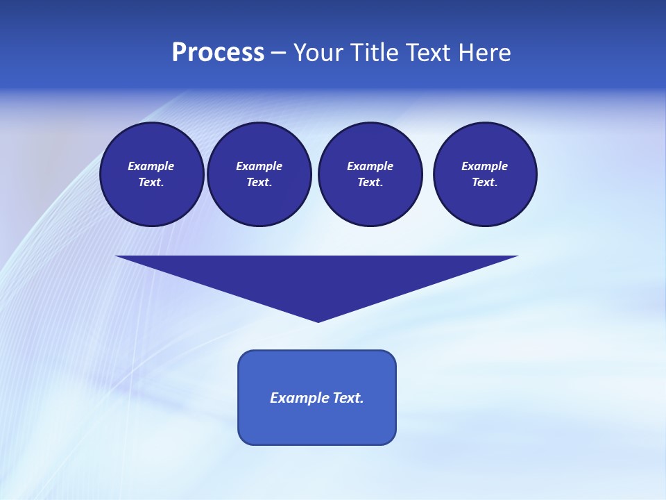 Wave Digitally Cold PowerPoint Template