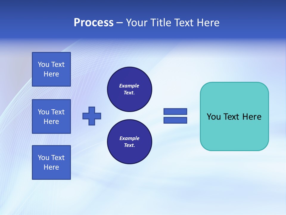 Wave Digitally Cold PowerPoint Template