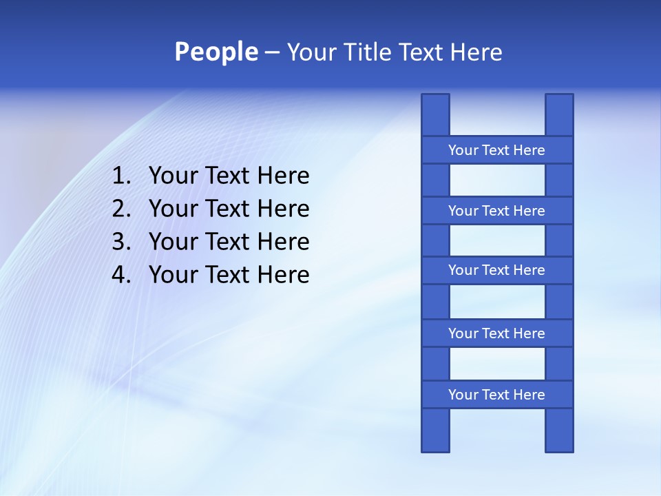 Wave Digitally Cold PowerPoint Template