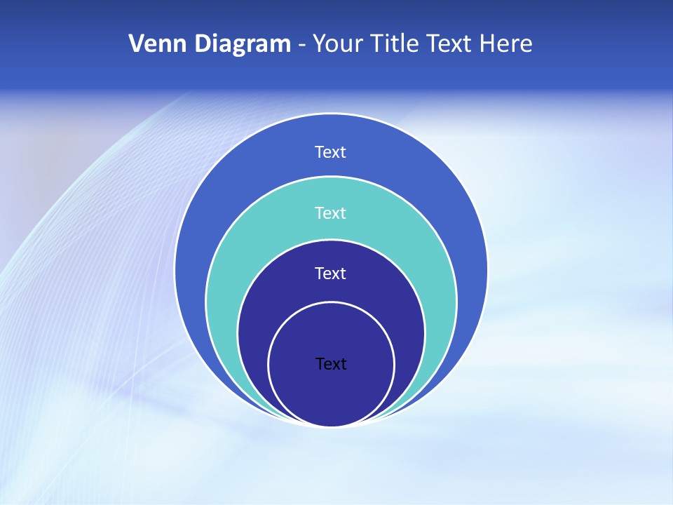 Wave Digitally Cold PowerPoint Template