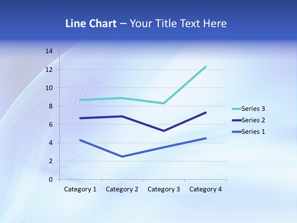 Wave Digitally Cold PowerPoint Template