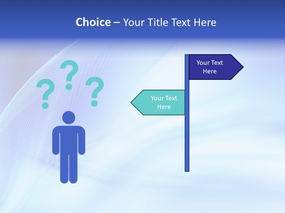 Wave Digitally Cold PowerPoint Template