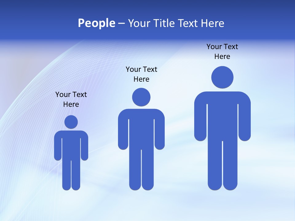 Wave Digitally Cold PowerPoint Template