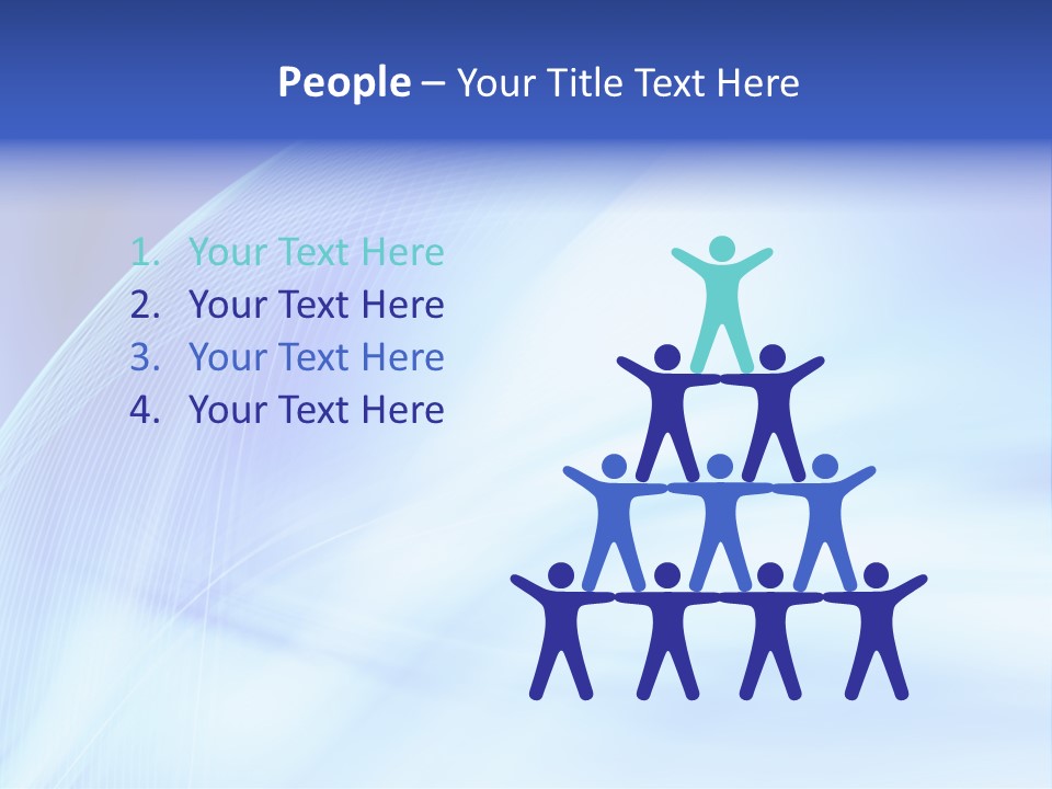 Wave Digitally Cold PowerPoint Template